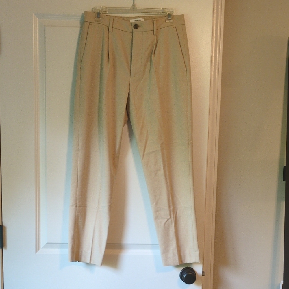 Banana Republic Tan Chinos Straight Leg